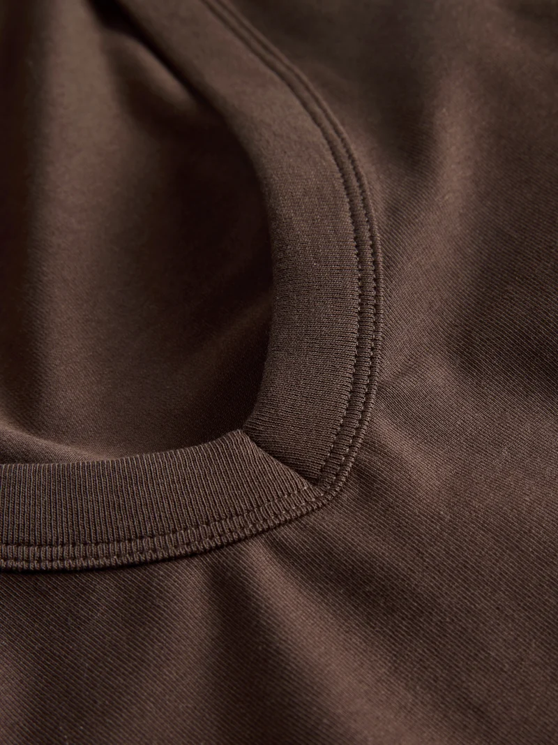 JXGIGI STR SL VNECK TOP JRS EXP, Demitasse