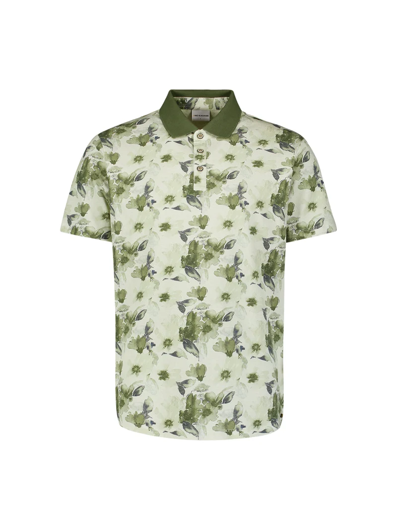 Polo Short Sleeve Printed, Green