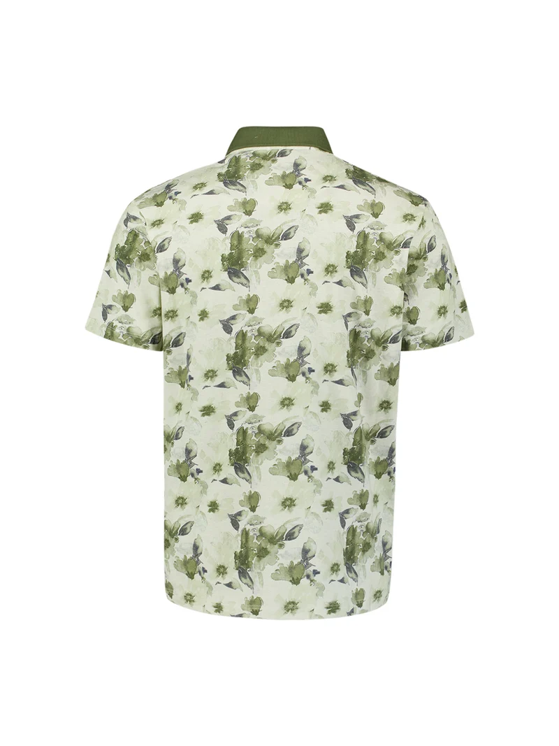 Polo Short Sleeve Printed, Green