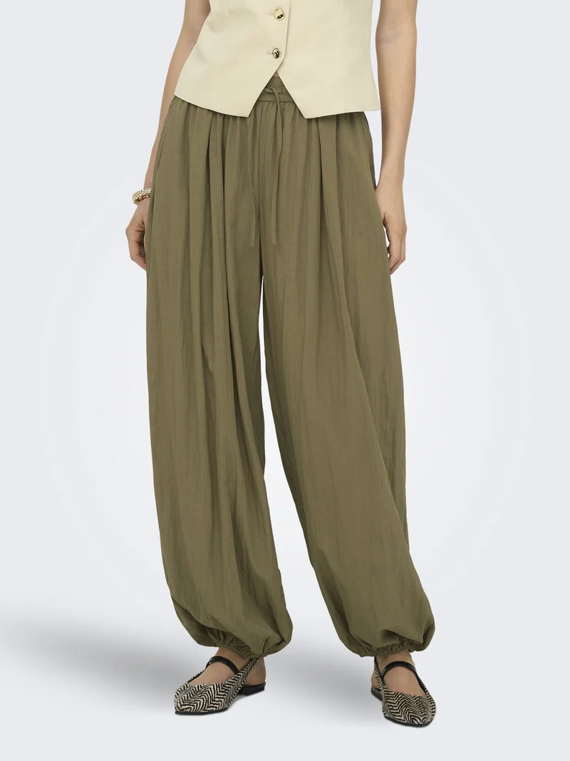ONLNITA PLEATED BALLOON PANT PNT, Capers