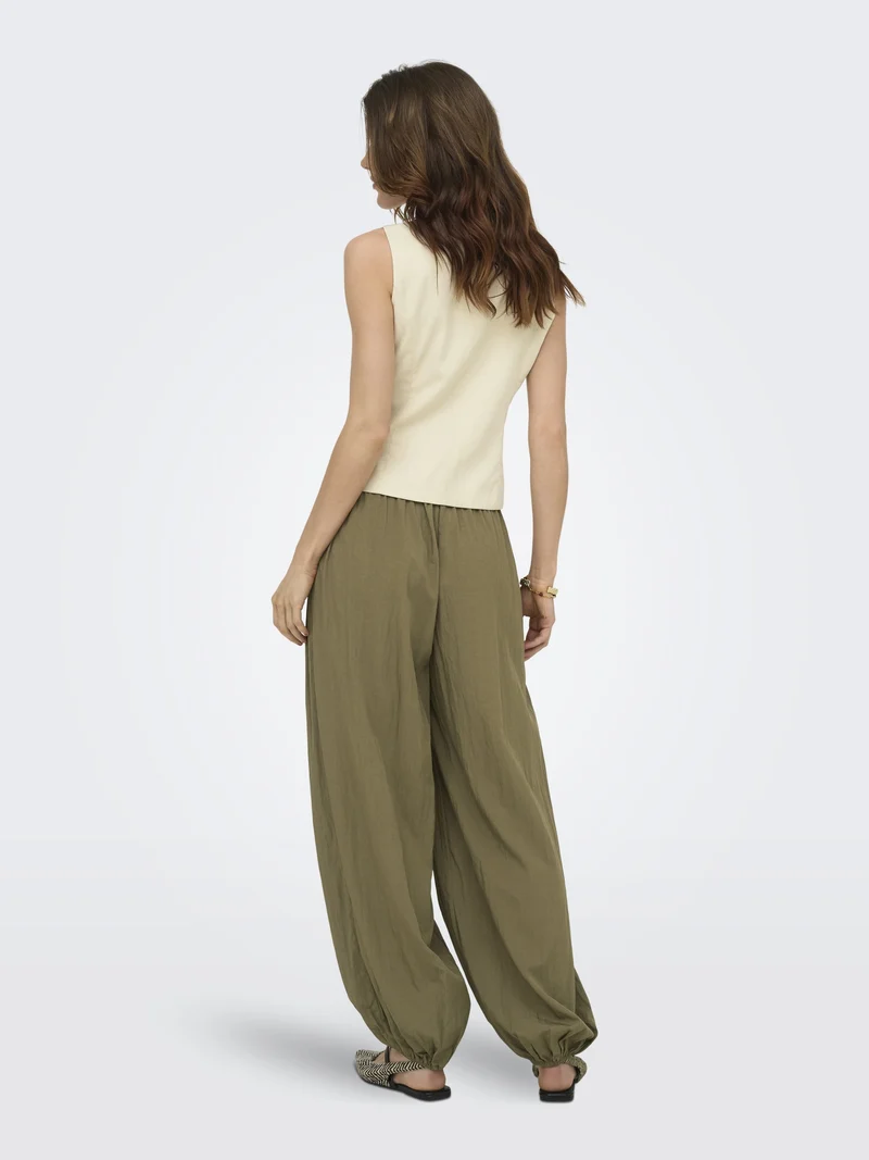 ONLNITA PLEATED BALLOON PANT PNT, Capers