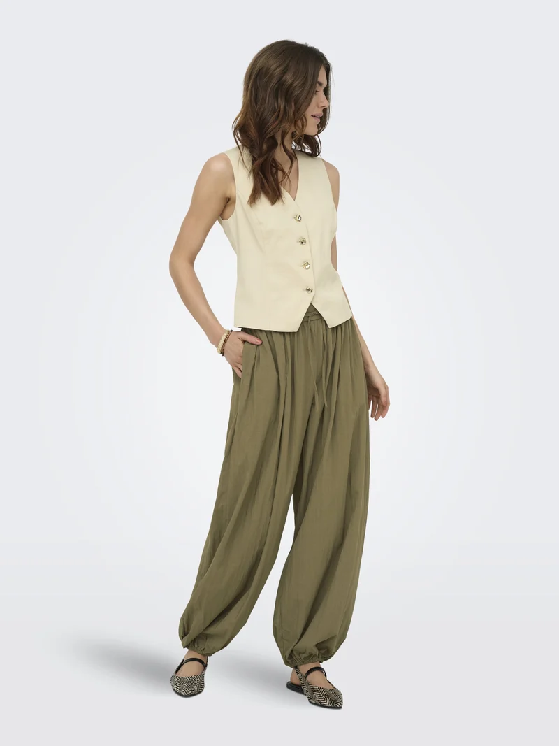 ONLNITA PLEATED BALLOON PANT PNT, Capers
