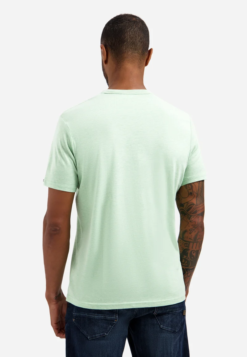 T-Shirt Crewneck Melange, Green