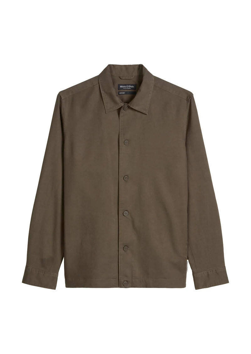 Woven Overshirts, Dark Nickle