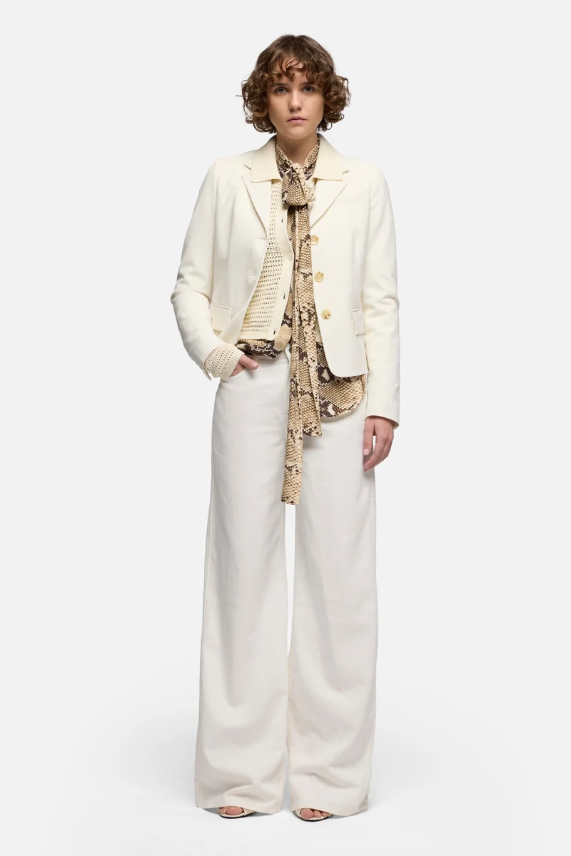 TAILORLESS LOTTA in Denim Linen Ostuni