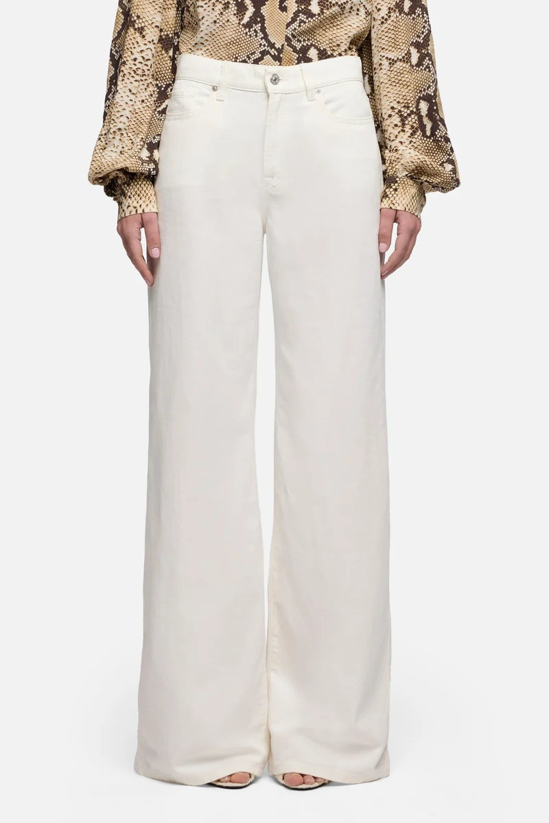 TAILORLESS LOTTA in Denim Linen Ostuni