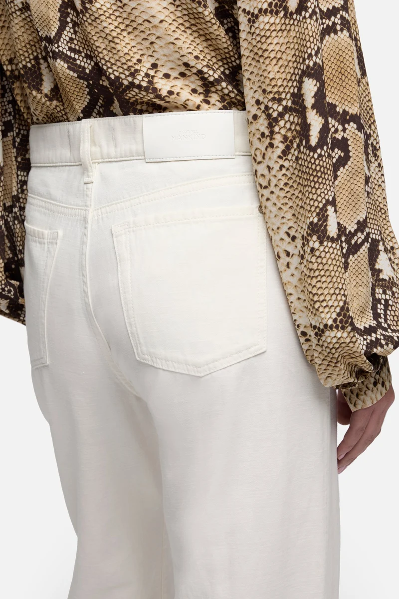 TAILORLESS LOTTA in Denim Linen Ostuni