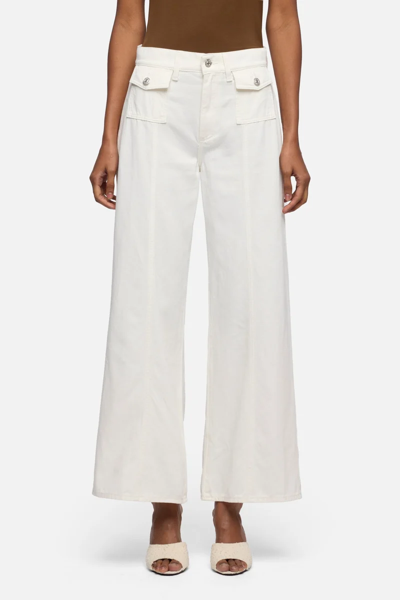 LOTTA ANKLE in Denim Linen Ostuni