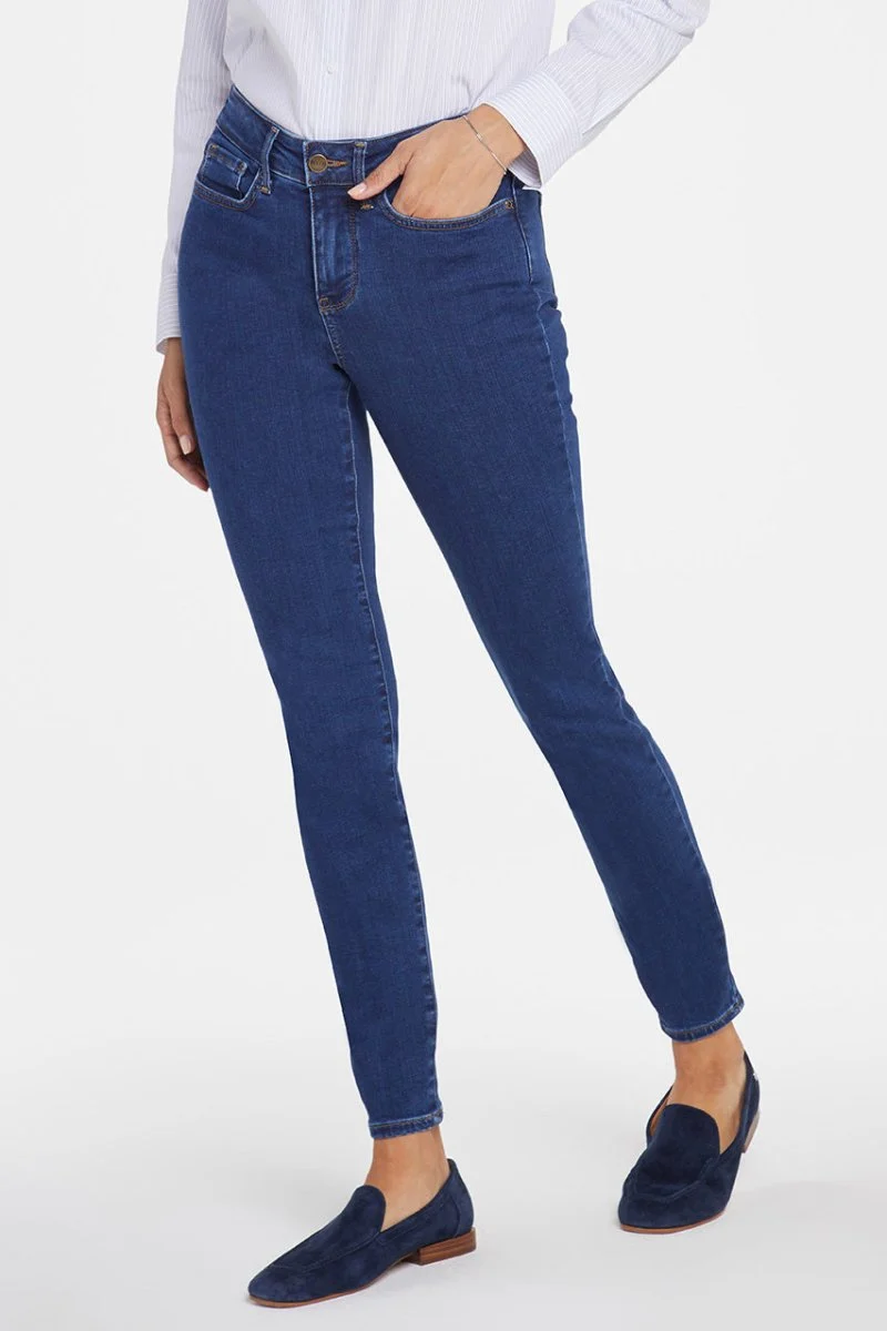 Ami Skinny Jeans Mittelblau Premium Denim | Quinn