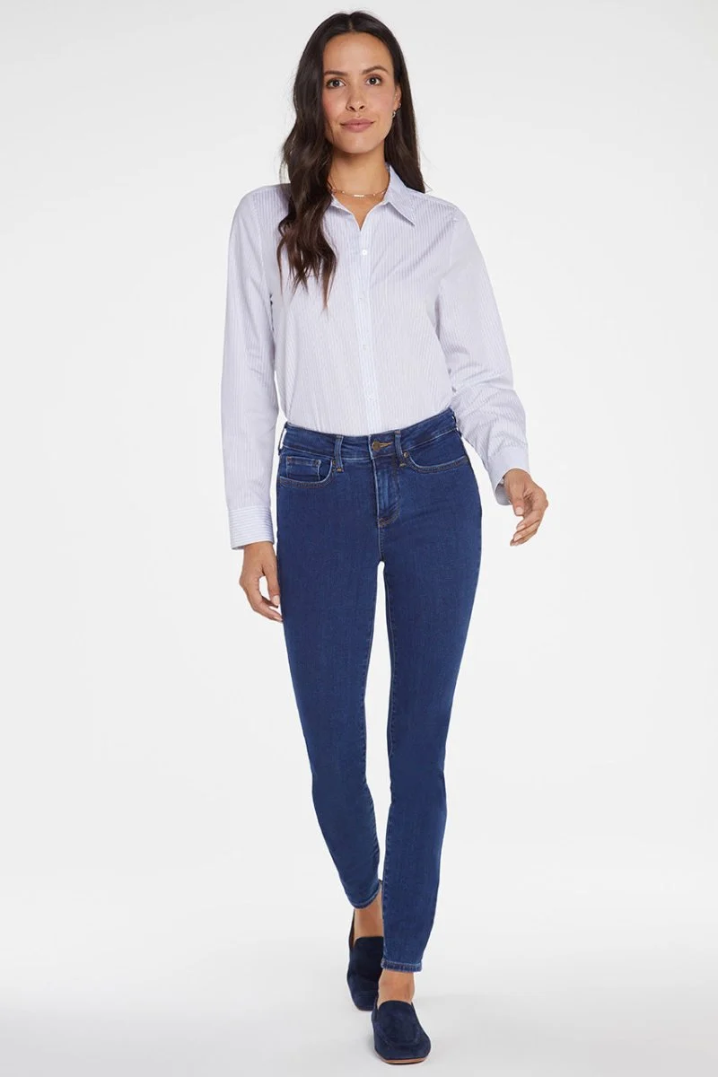 Ami Skinny Jeans Mittelblau Premium Denim | Quinn