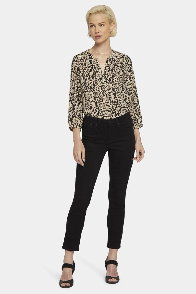 Alina Skinny Schwarz Premium Denim | Black