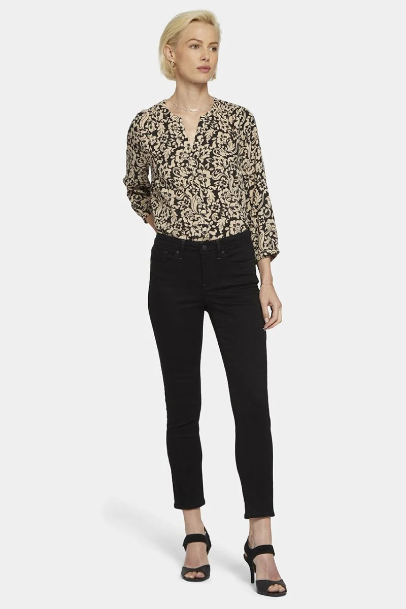 Alina Skinny Schwarz Premium Denim | Black