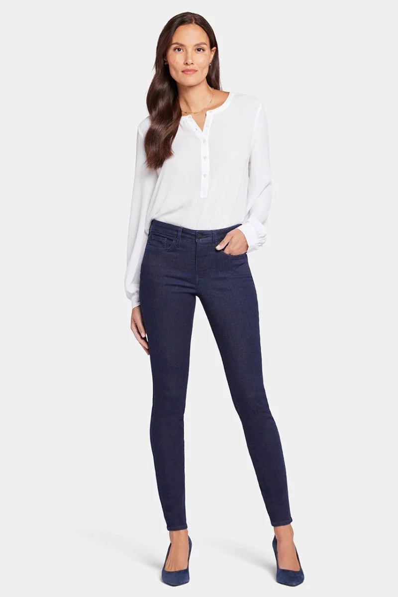 Ami Skinny Jeans Dunkelblau Premium Denim (Tall) | Rinse