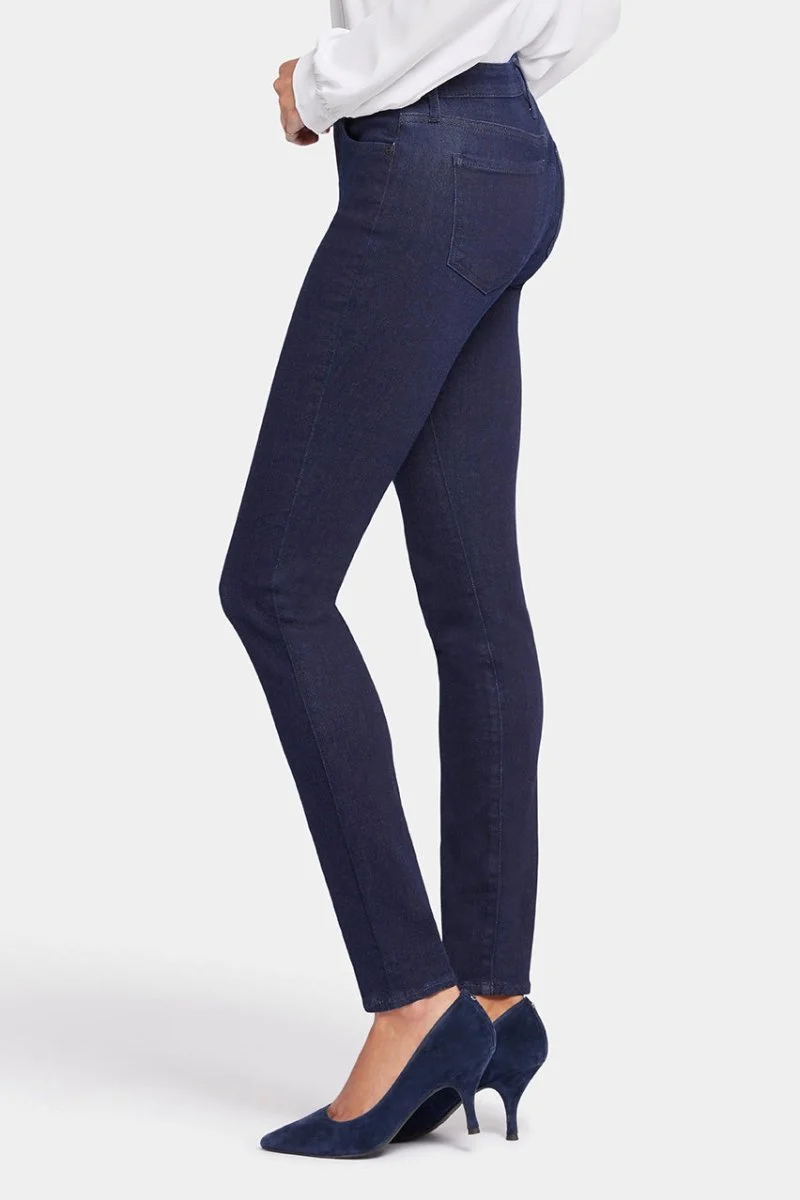 Ami Skinny Jeans Dunkelblau Premium Denim (Tall) | Rinse