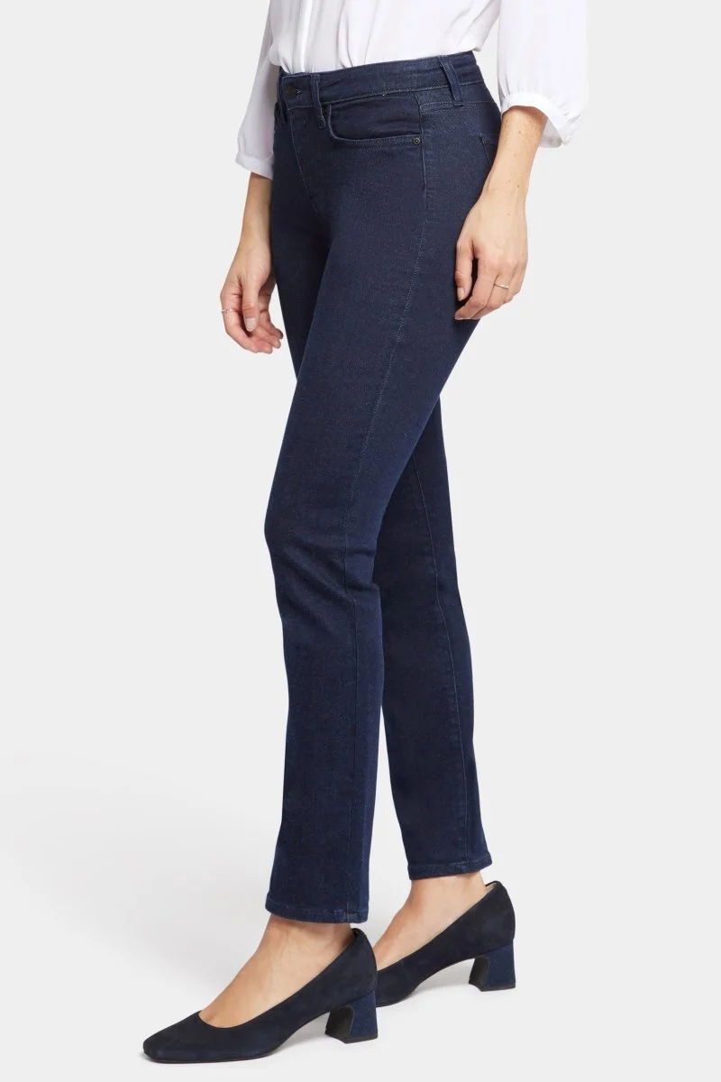 Sheri Slim Jeans Dunkelblauem Premium Denim | Rinse