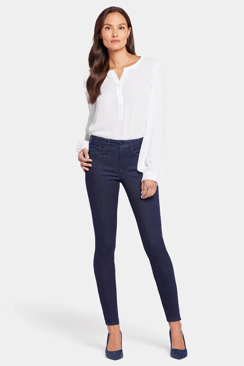 Ami Skinny Jeans Dunkelblau Premium Denim | Rinse