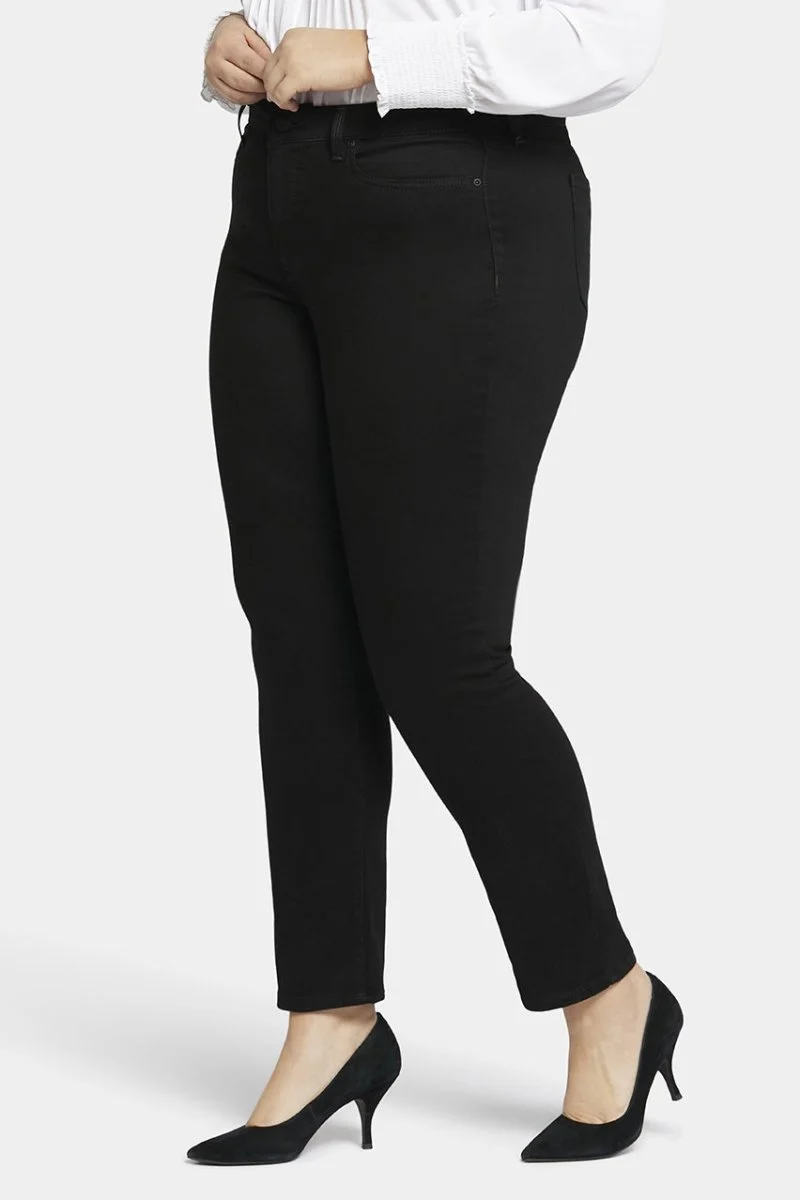 Sheri Slim Jeans Schwarzem Premium Denim (Plus) | Black