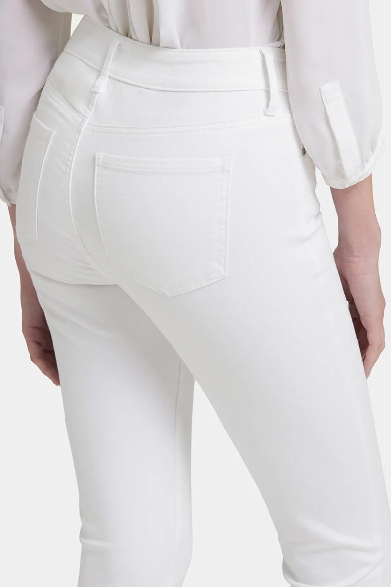 Alina Ankle Jeans Weißem Premium Denim | Optic White