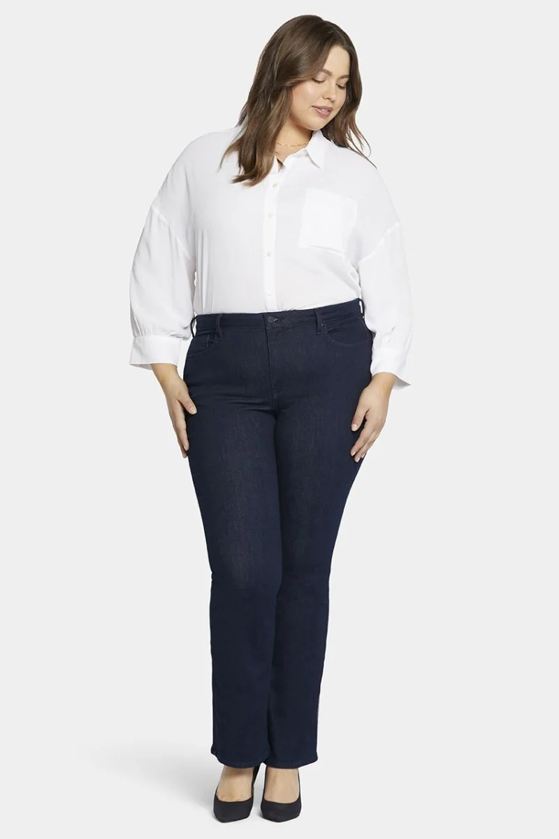 Barbara Bootcut Dunkelblauem Premium Denim (Plus) | Rinse