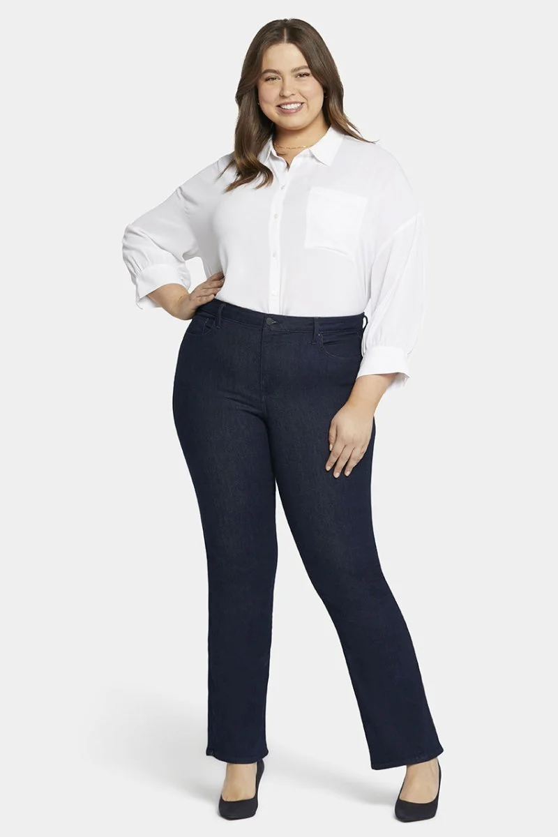 Barbara Bootcut Dunkelblauem Premium Denim (Plus) | Rinse