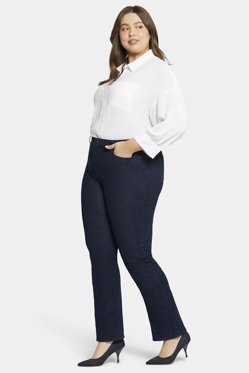 Barbara Bootcut Dunkelblauem Premium Denim (Plus) | Rinse
