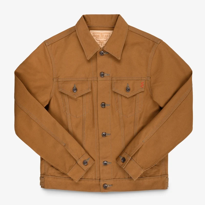 IH-2526J 17 oz. Duck Modified Type III Jacket Brown