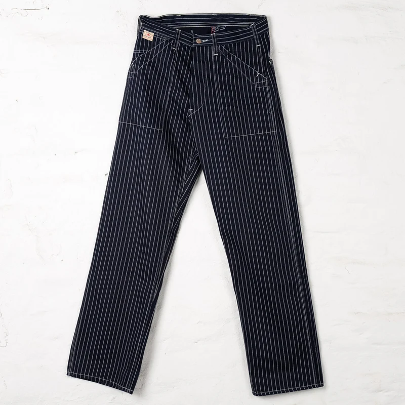 9 oz. Wabash Stripe Engineer Pants One Wash
