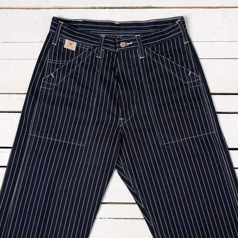 9 oz. Wabash Stripe Engineer Pants One Wash