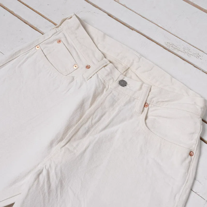 13 oz. White Denim 1947 Regular Straight