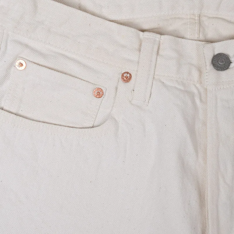13 oz. White Denim 1947 Regular Straight