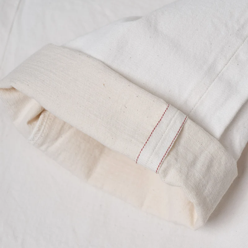 13 oz. White Denim 1947 Regular Straight