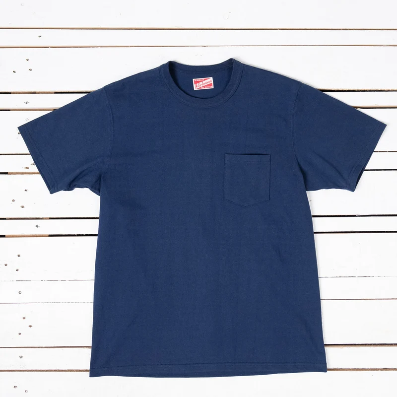 Joe McCoy Pocket Tee Navy
