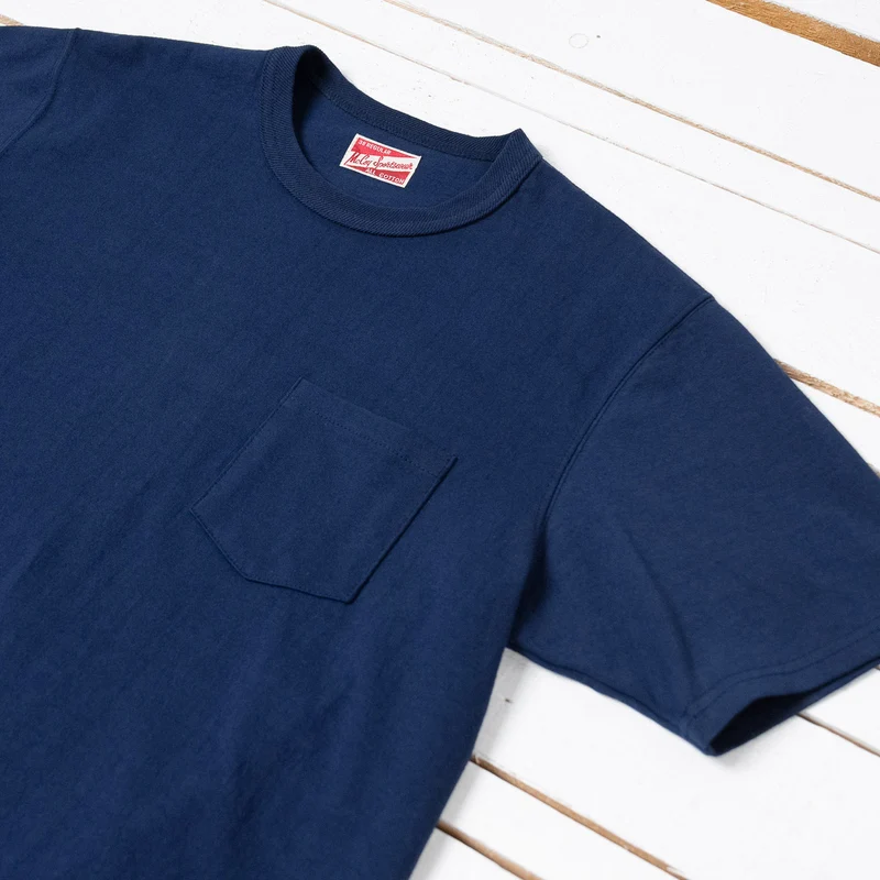 Joe McCoy Pocket Tee Navy