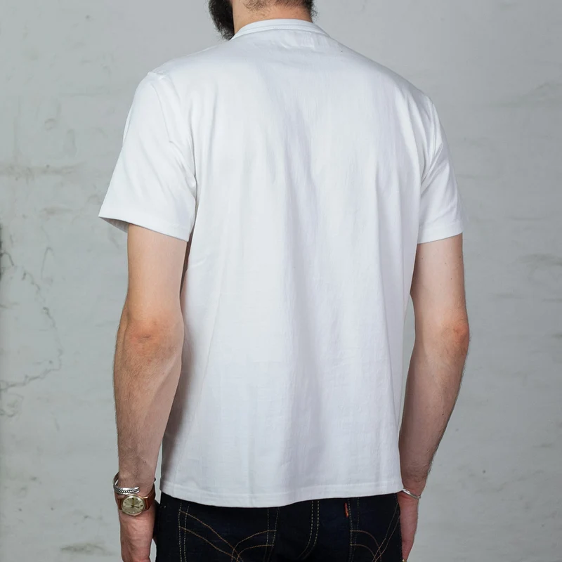 Joe McCoy Pocket Tee Weiß