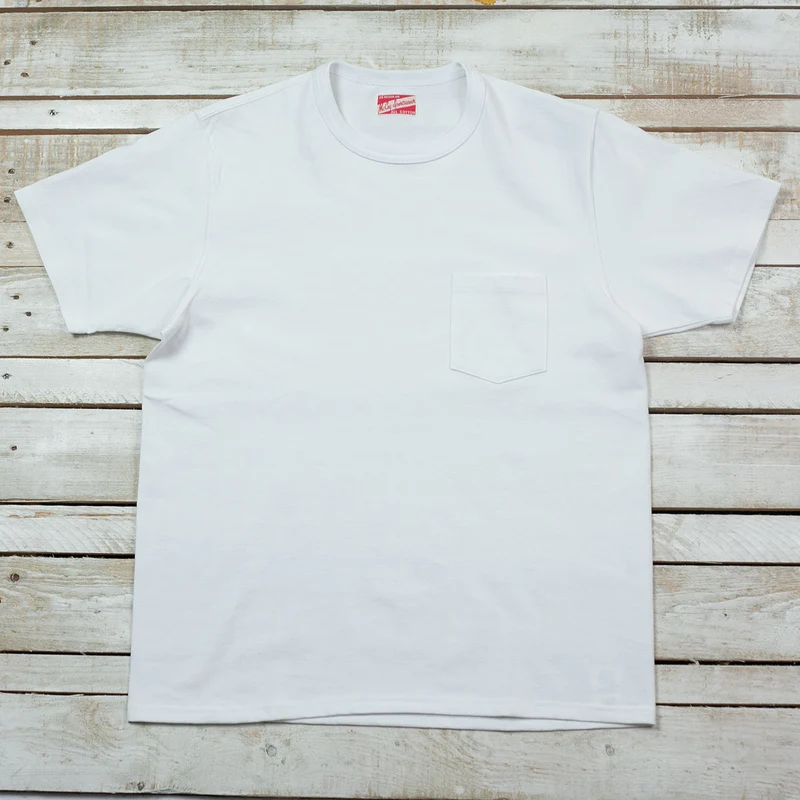 Joe McCoy Pocket Tee Weiß