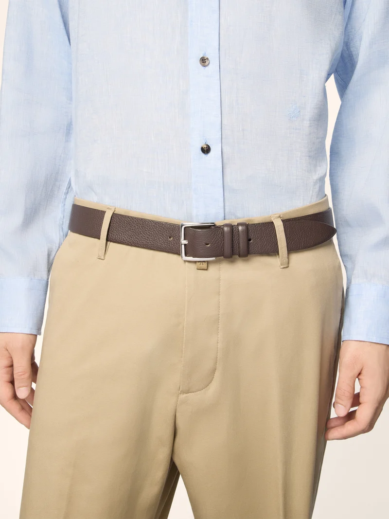 Belt in Grained Leather