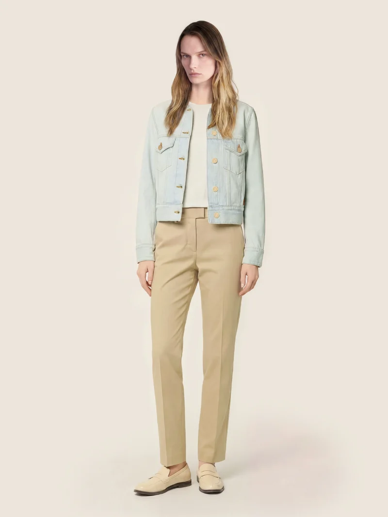 Mary - Stretch Gabardine Pants