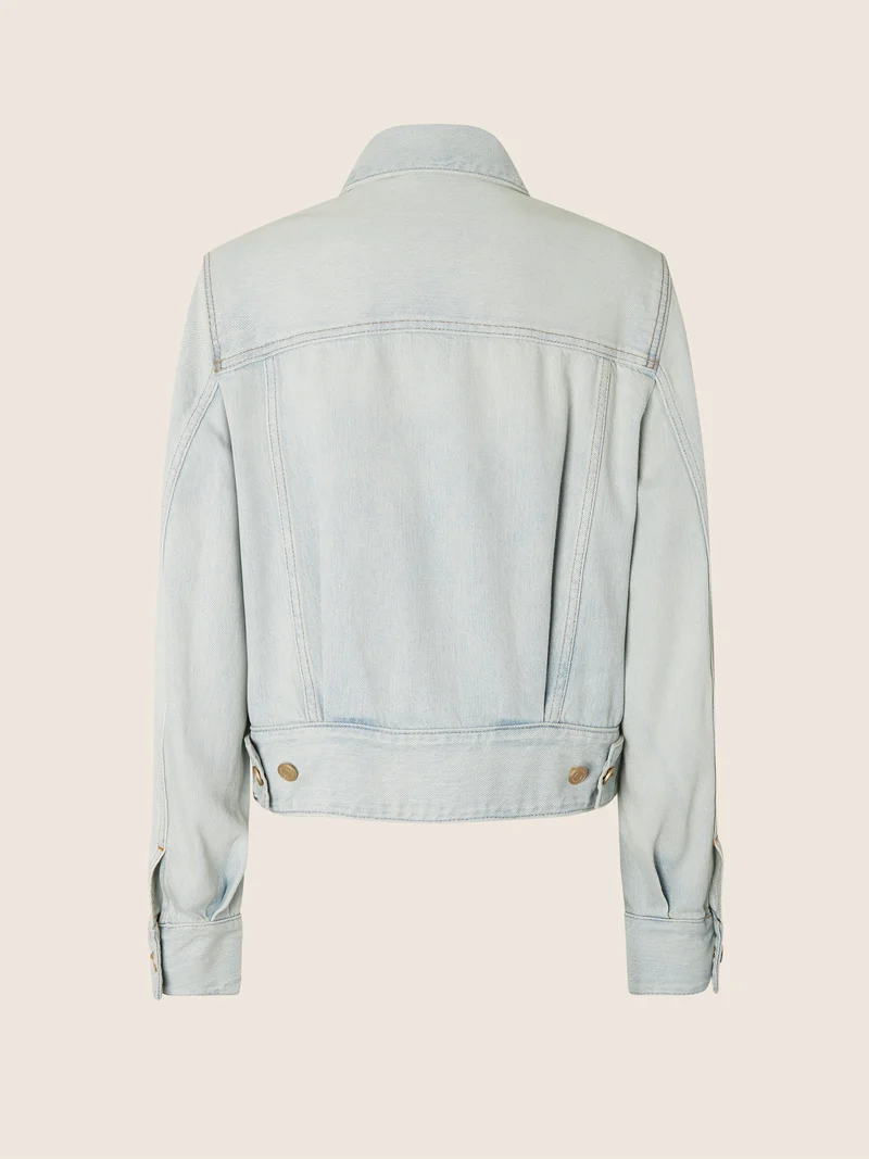Cotton-Lyocell Denim Jacket