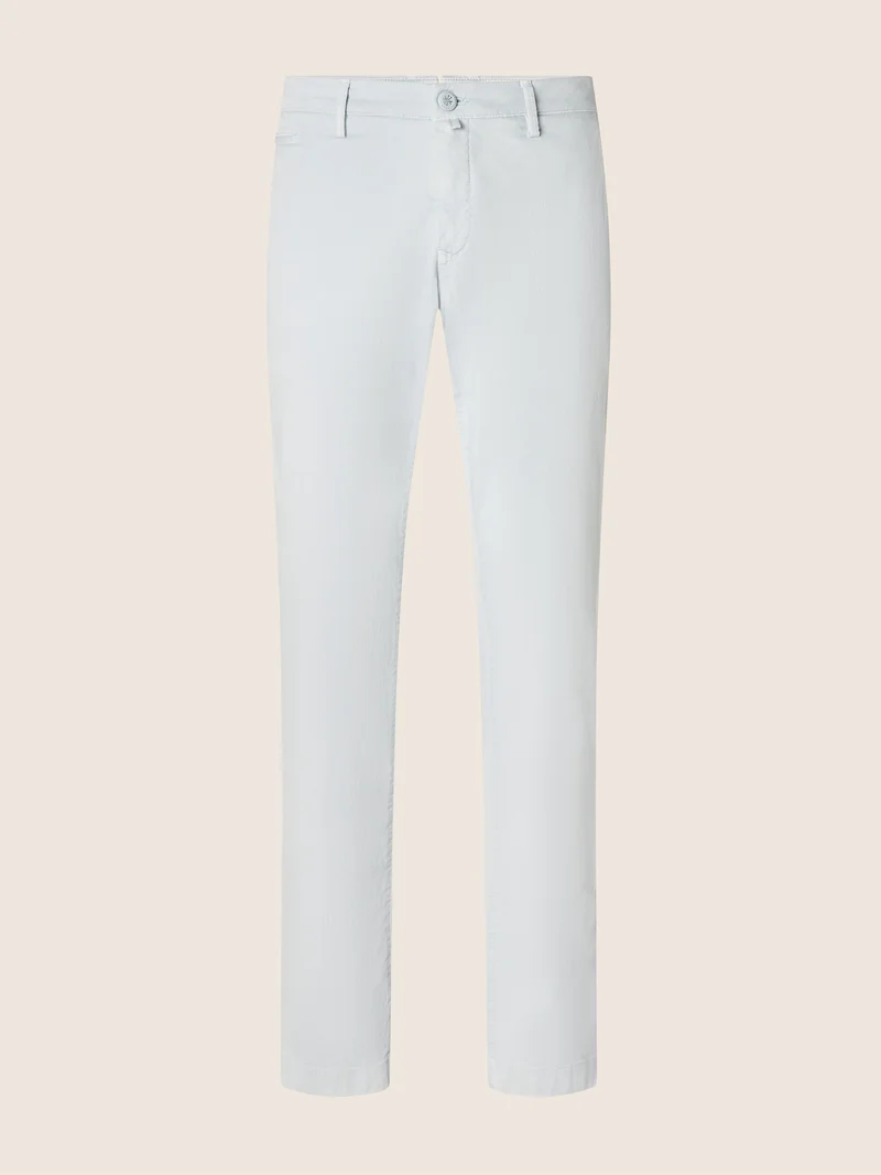 Bobby - Slim Chino Pants in Honeycomb Stretch Cotton