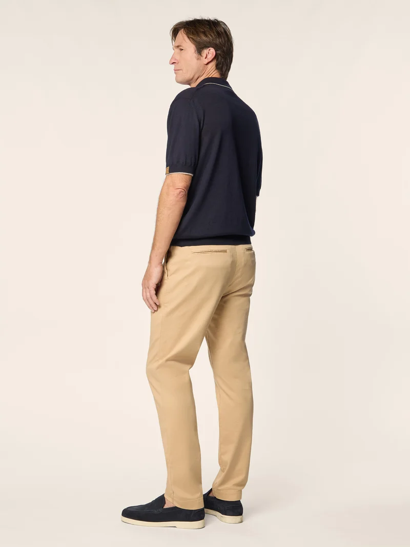 Wool and Silk Polo