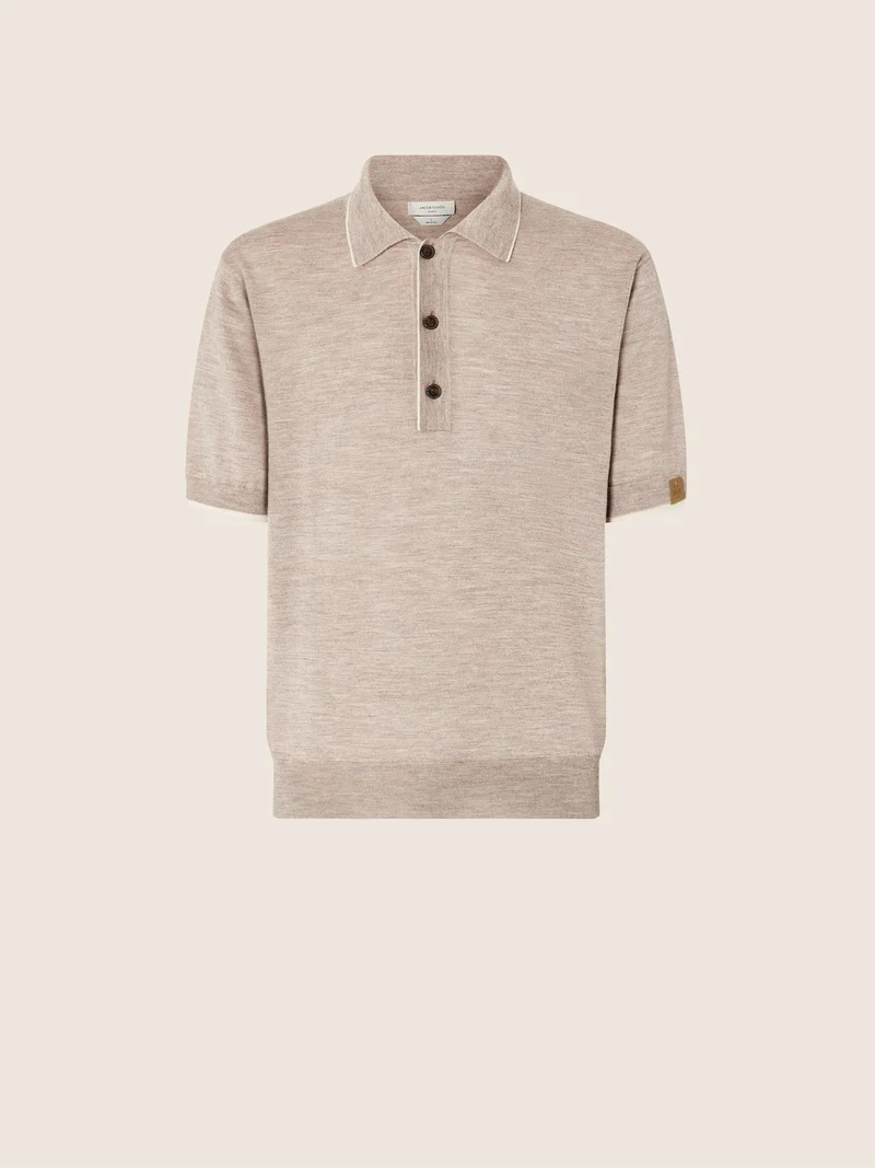Wool and Silk Polo