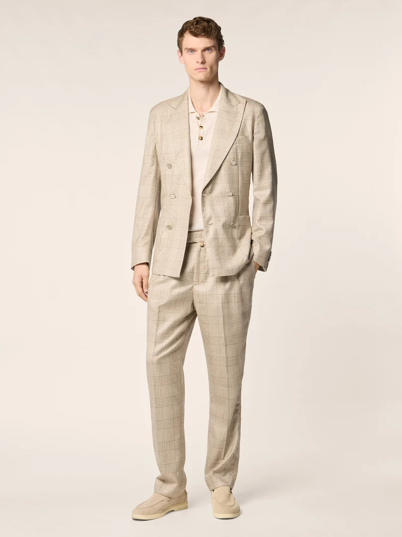 Cashmere and Silk Blazer Loro Piana