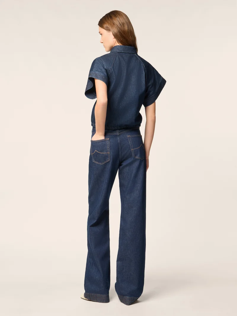 Cotton Denim Shirt