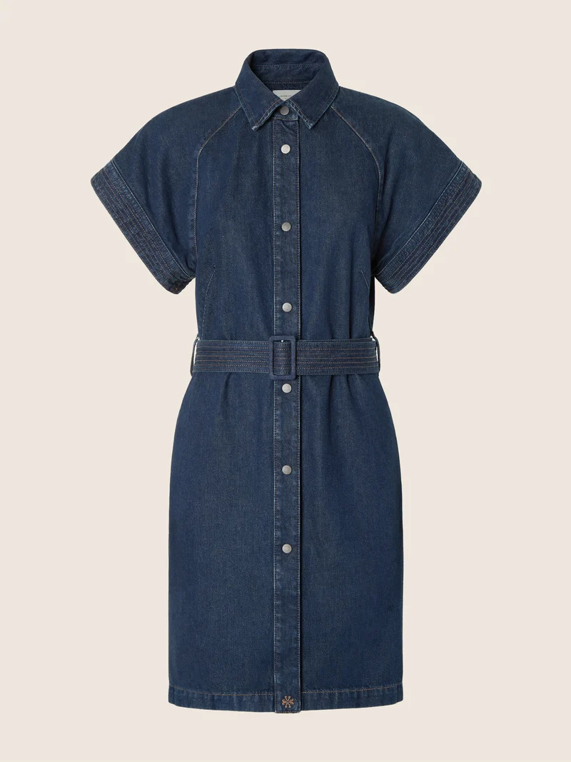 Cotton Denim Dress