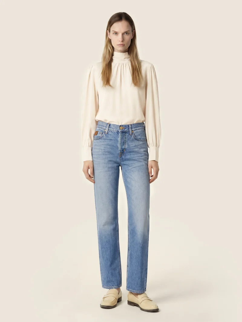 Claire – Cotton-Lyocell Jeans