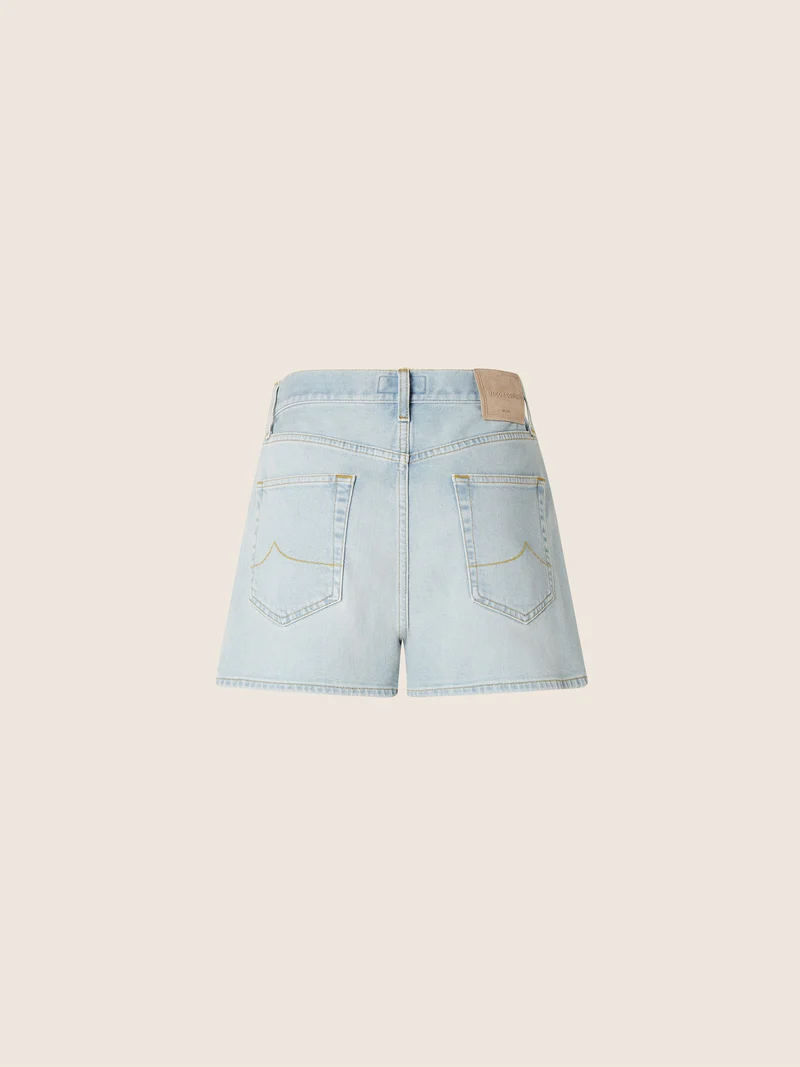 Britney - Comfort Cotton-Lyocell Denim Shorts