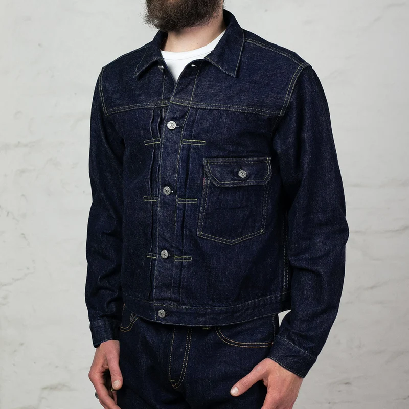 Age of Longing Black Tag 407EXX Denim Jacket
