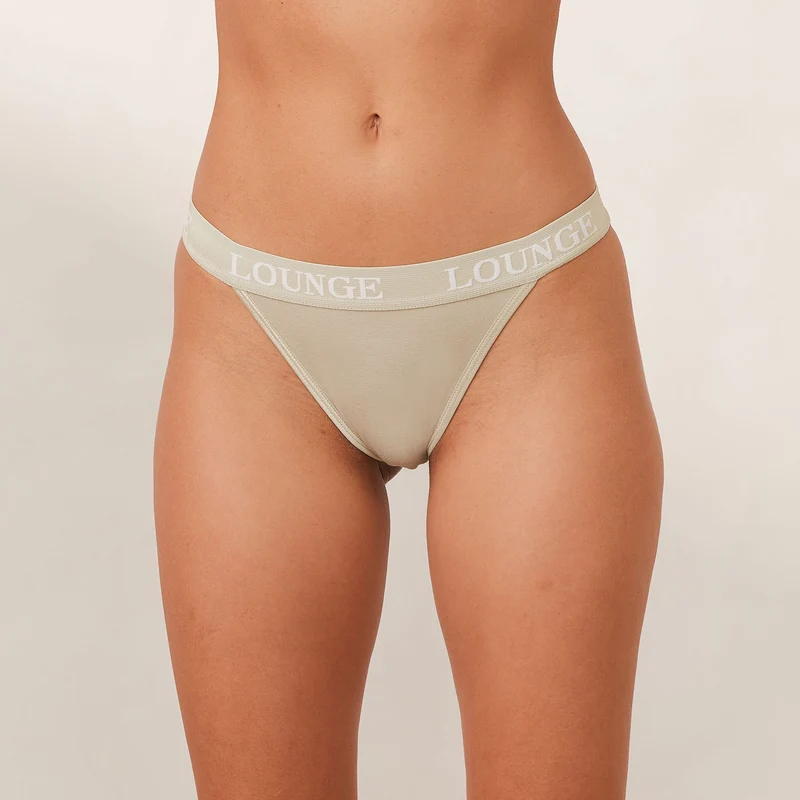 Bamboo Triangle Slip - Olivgrün