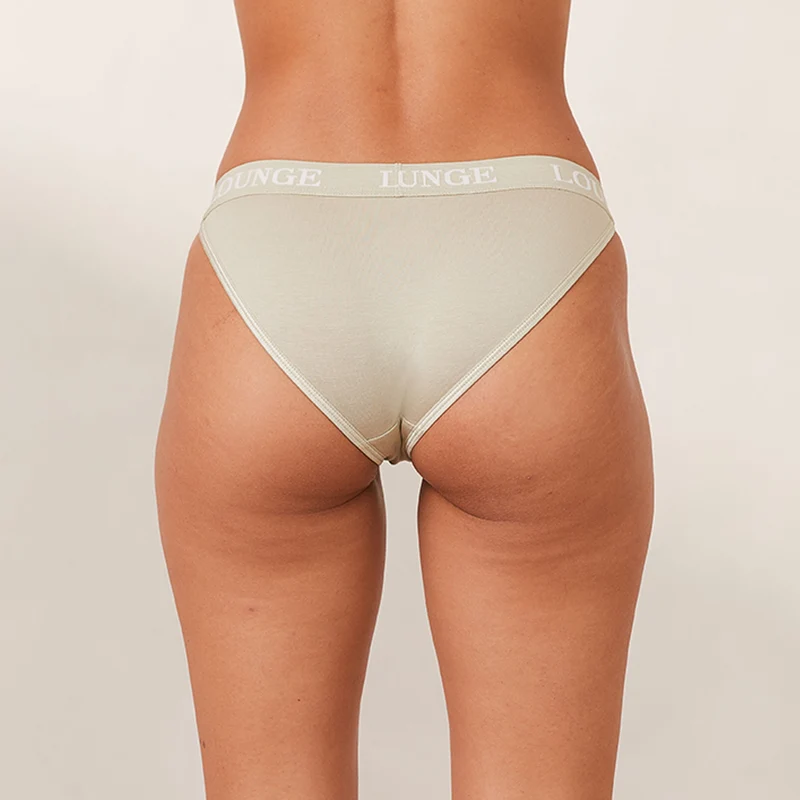 Bamboo Triangle Slip - Olivgrün