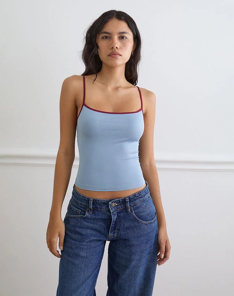 Jasila Weste in Blau